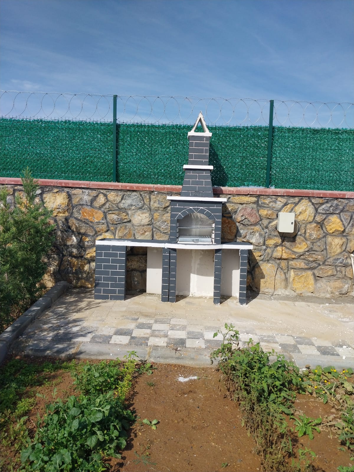 Beton Barbekü Projesi 1